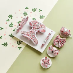 Cocopup Poop Bag Holders | Poop Bag Holders-Quilted Cute Flowers Poop Bag Holder