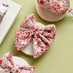 Cocopup Sailor Bow Ties-Quilted Cute Flowers Sailor Bow Tie