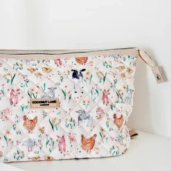 Cocopup Magic Lifestyle Pouch-Quilted Farmyard Friends Magic Lifestyle Pouch - By Coconut Lane