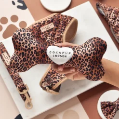 Cocopup Bone Toys 🦴-Quilted Leopard Bone Toy