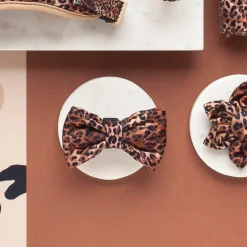 Cocopup Bow Ties-Quilted Leopard Pup Bow Tie