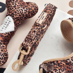 Cocopup Leads-Quilted Leopard Pup Lead