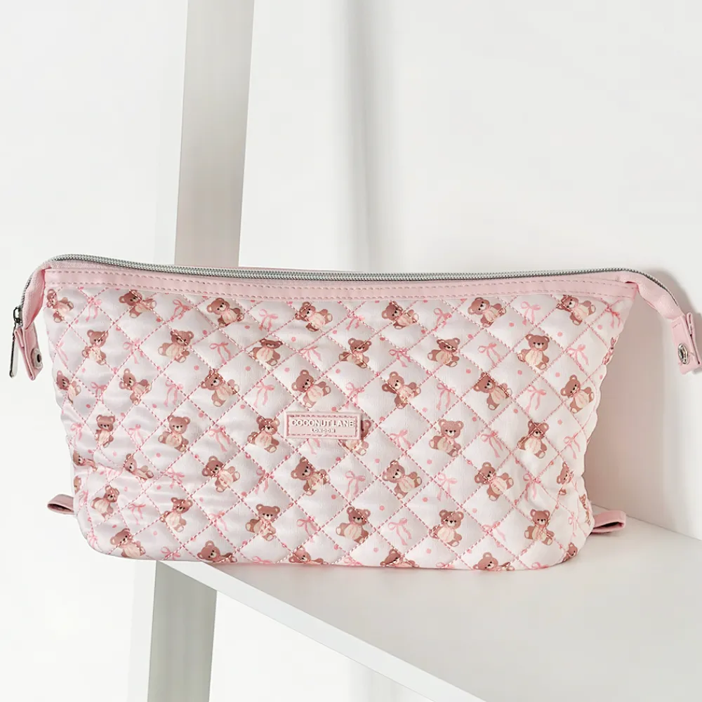 Cocopup Magic Lifestyle Pouch-Quilted Teddy Thea Magic Lifestyle Pouch - By Coconut Lane