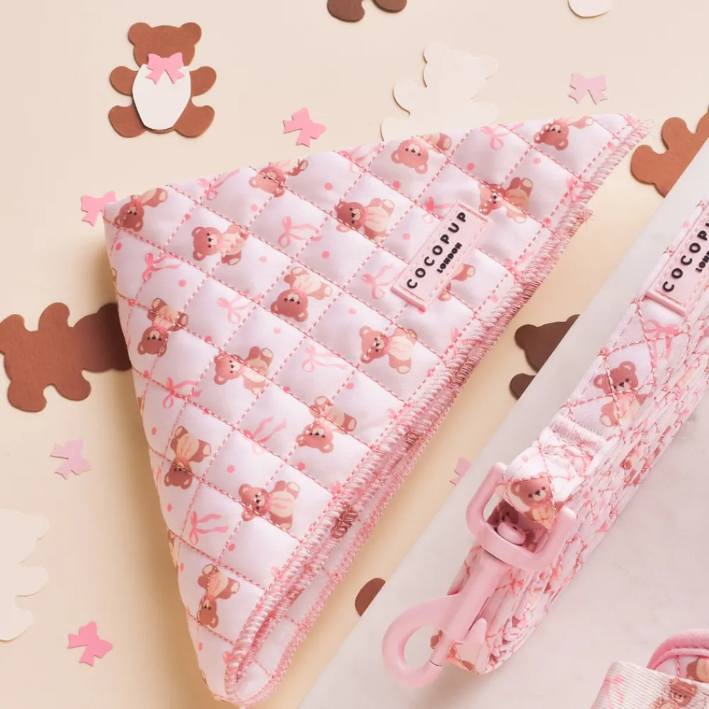 Cocopup Bandanas-Quilted Thea Teddy Bandana