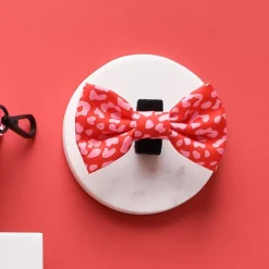 Cocopup Bow Ties-Red & Pink Leopard Bow Tie