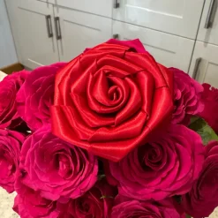 Cocopup Collar Flowers-Red Rose Collar Flower