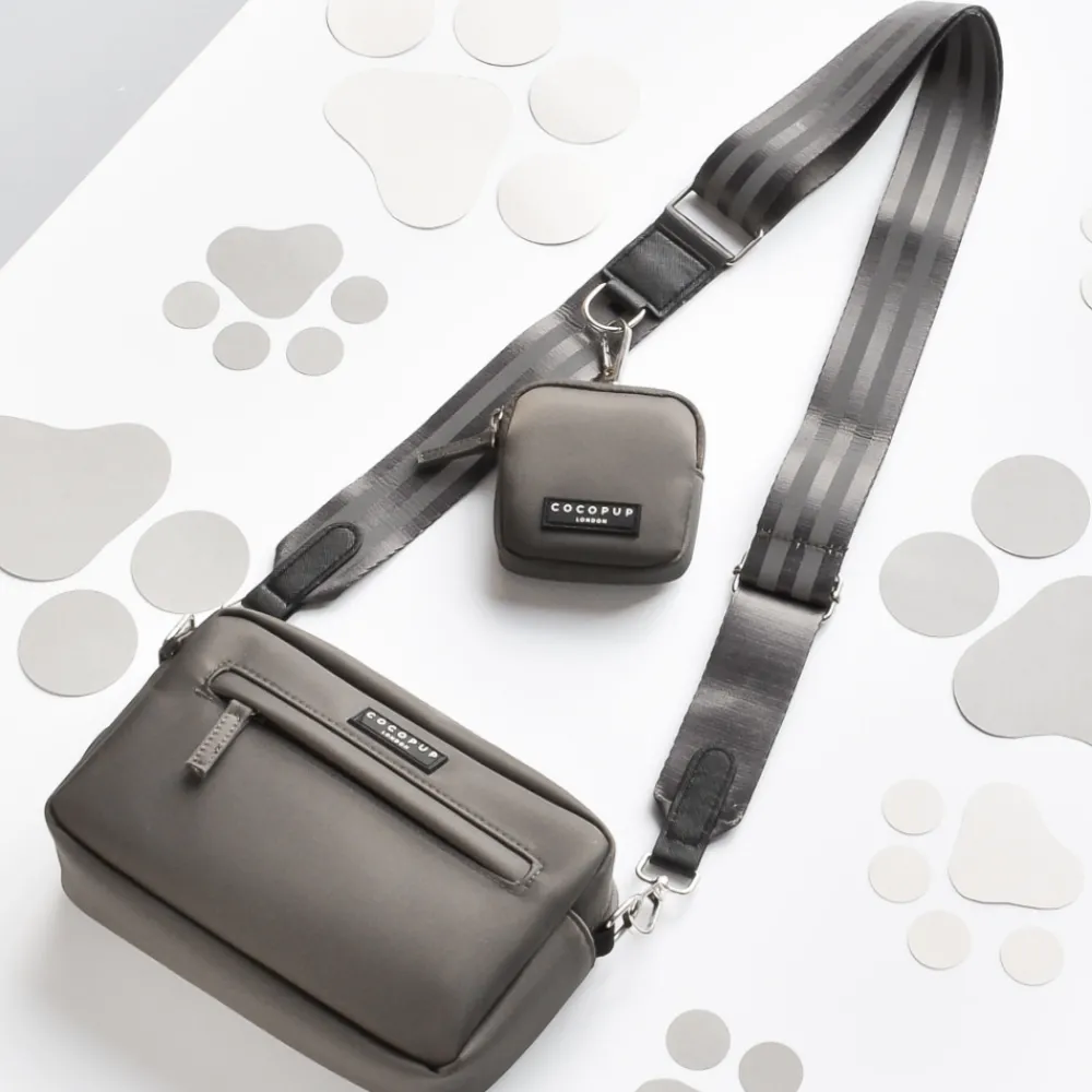 Cocopup Bag Straps-Reflective Bag Strap - Mocha