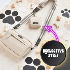 Cocopup Bag Straps-Reflective Bag Strap - Nude