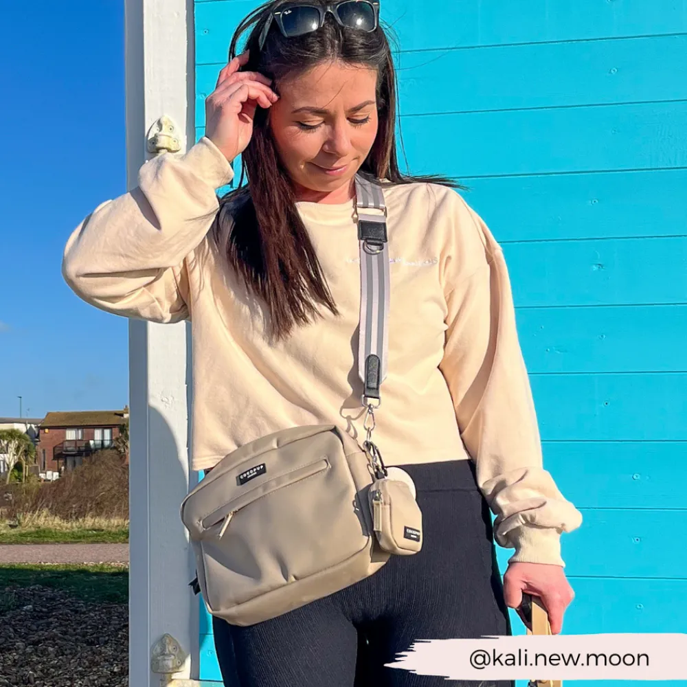 Cocopup Bag Straps-Reflective Bag Strap - Nude