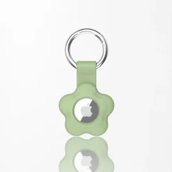 Cocopup Airtag Cases-Sage Flower Silicone AirTag Case by Coconut Lane