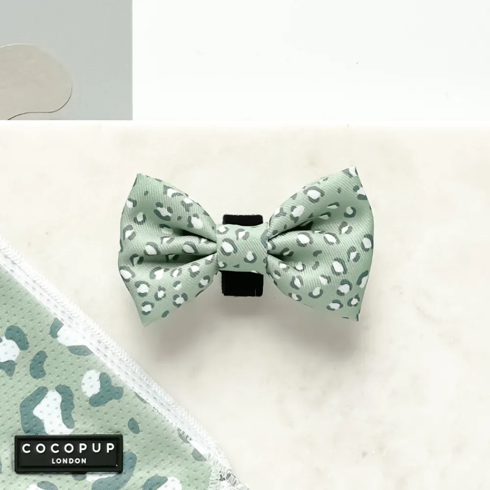 Cocopup Bow Ties-Sage Leopard Bow Tie