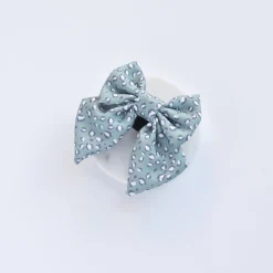Cocopup Sailor Bow Ties-Sage Leopard Sailor Bow Tie