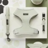 Cocopup Adjustable Harness Bundles-Sage Tweed Adjustable Neck Harness, Lead & Collar Bundle