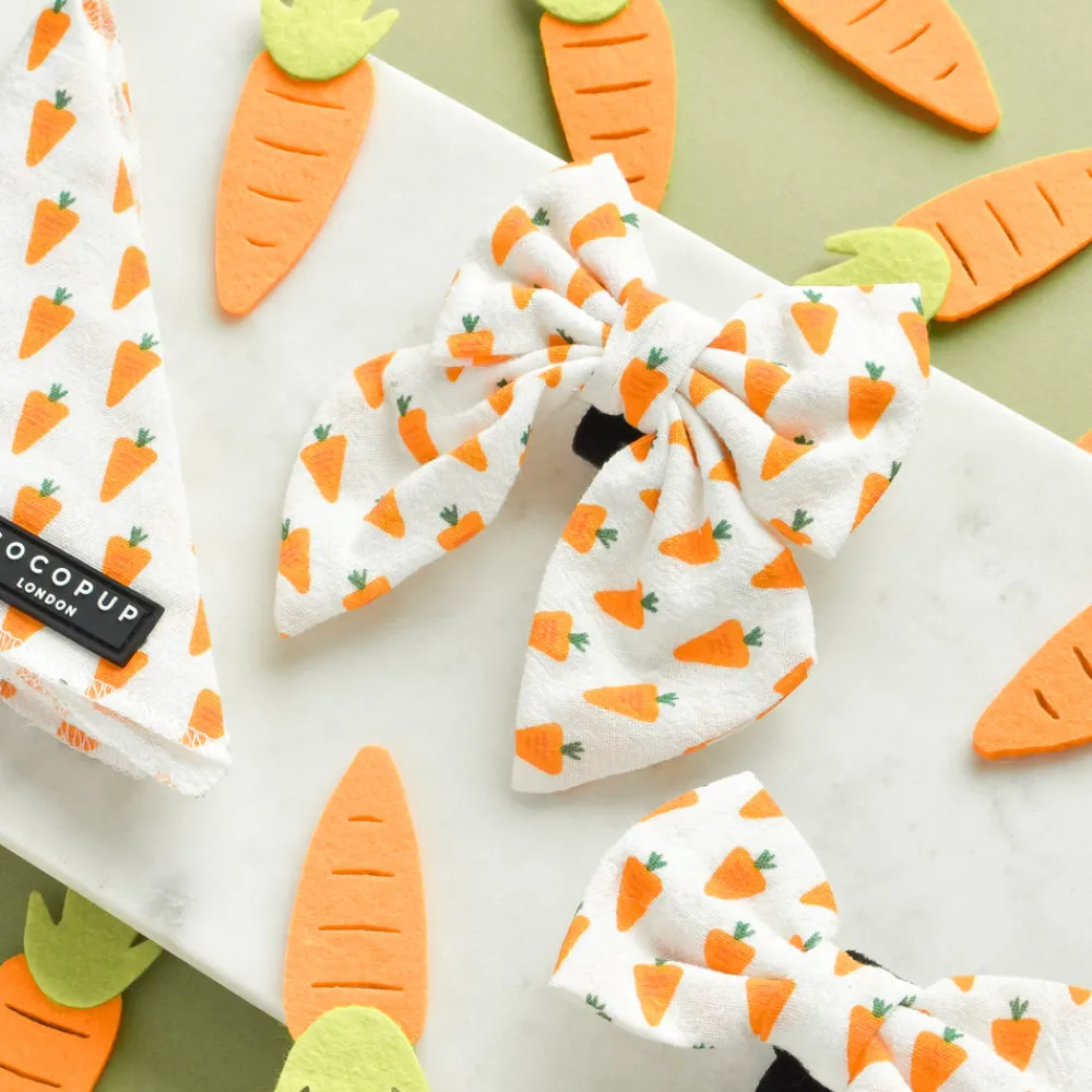 Cocopup Sailor Bow Ties-Sailor Bow Tie - Easter Carrot