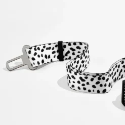 Cocopup Seatbelt Restraints-Seat Belt Restraint - Monochrome Spots