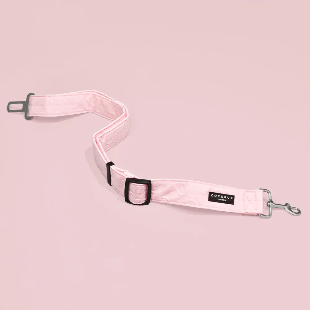 Cocopup Seatbelt Restraints-Seat Belt Restraint - Pink Heart