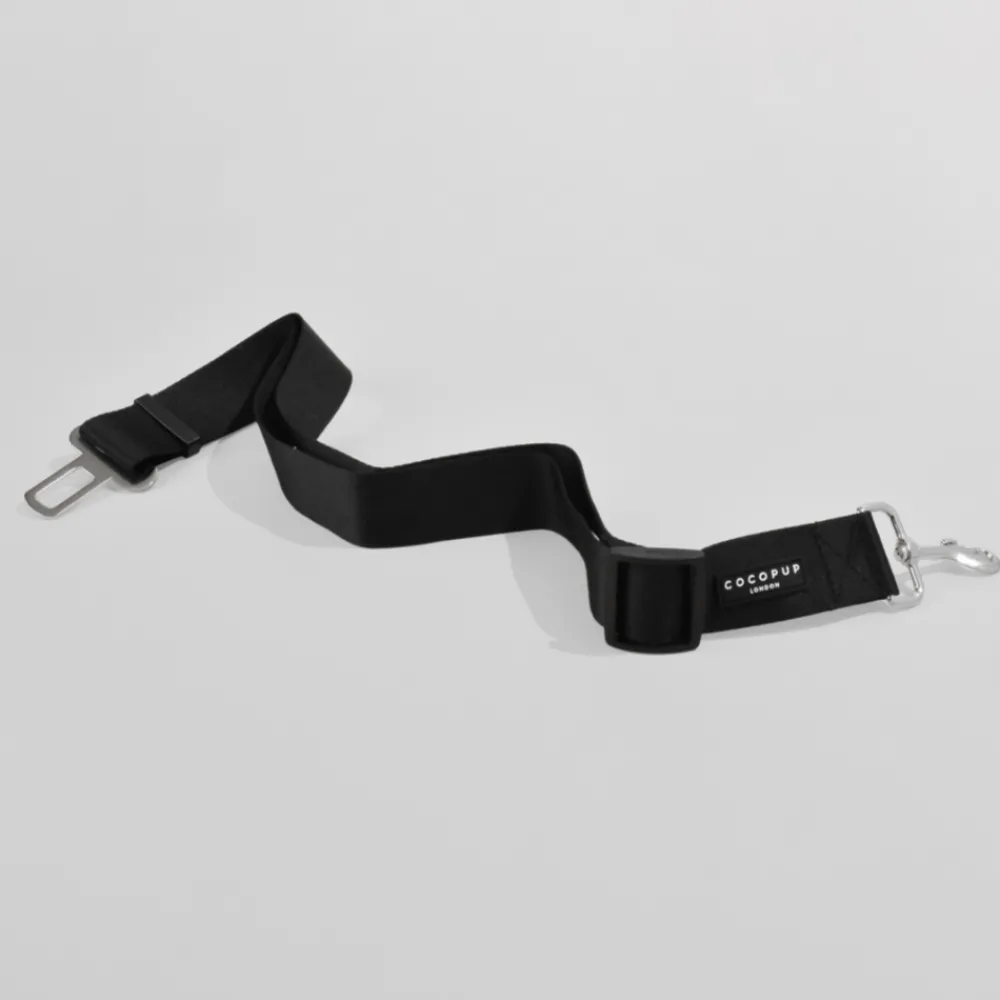 Cocopup Seatbelt Restraints-Seat Belt Restraint - Plain Black