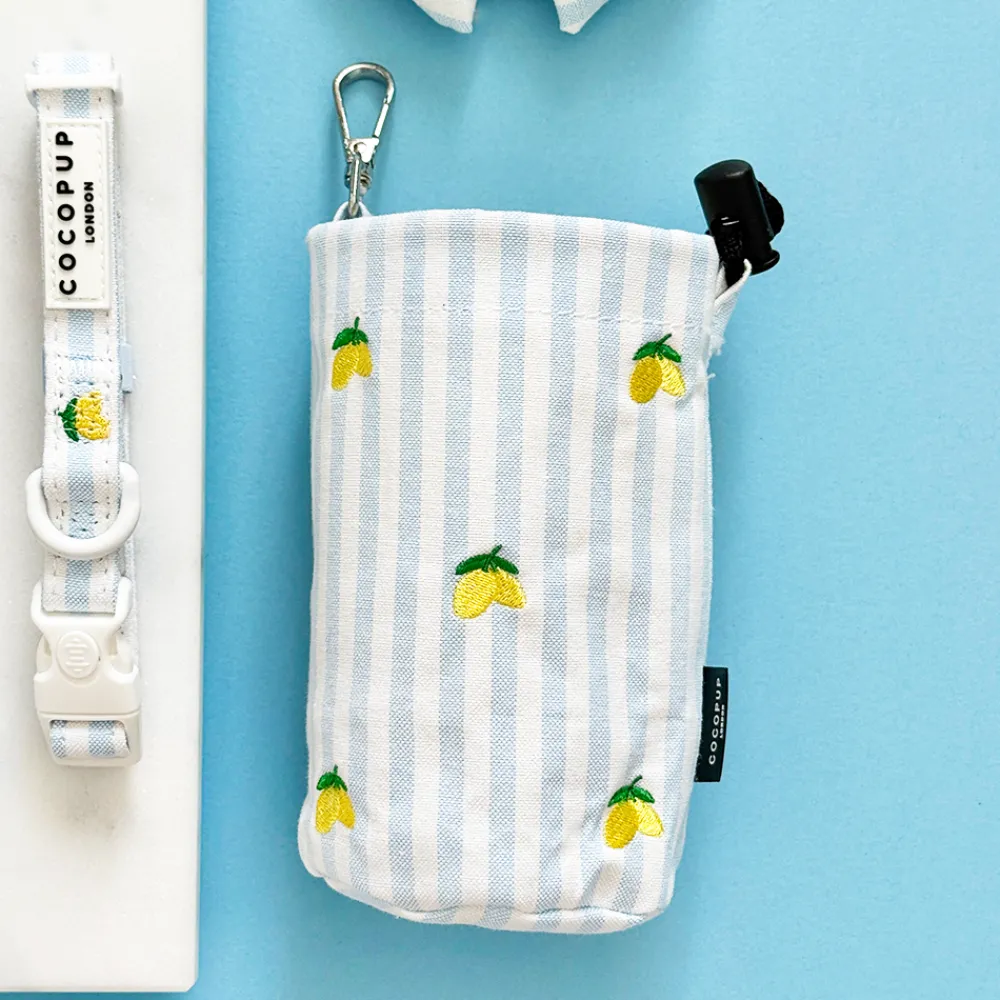 Cocopup Drawstring Treat Pouches | Rucksack Accessories-SECONDS Drawstring Treat Pouch - Living La Vida Lemon