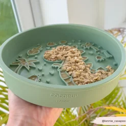 Cocopup Slow Feed Dog Bowls-Silicone Slow Feed Dog Bowl - Dinopaws