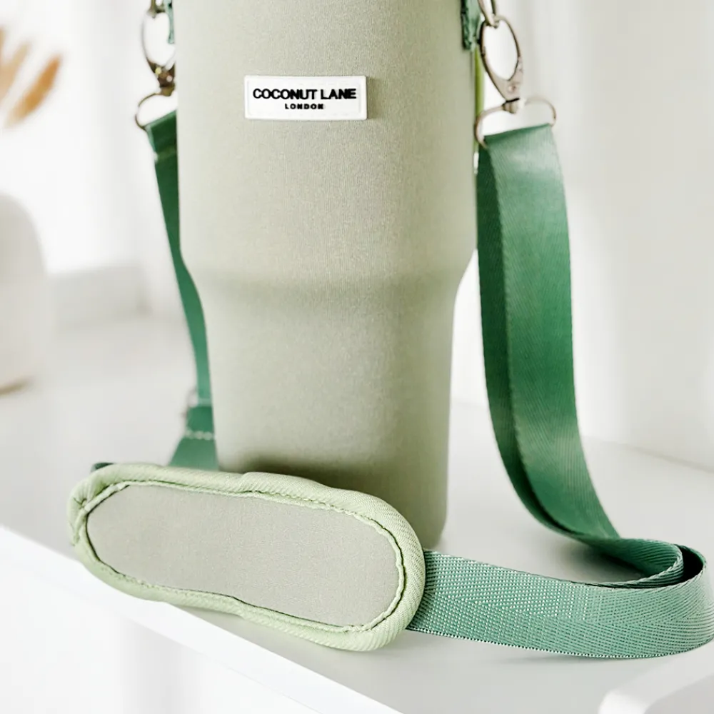 Cocopup Tumbler Carry Cases-Soft Sage Tumbler Carry Case by Coconut Lane