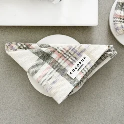 Cocopup Bandanas-Spring Plaid Bandana
