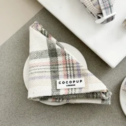 Cocopup Bandanas-Spring Plaid Bandana