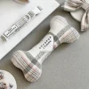 Cocopup Bone Toys 🦴-Spring Plaid Bone Toy