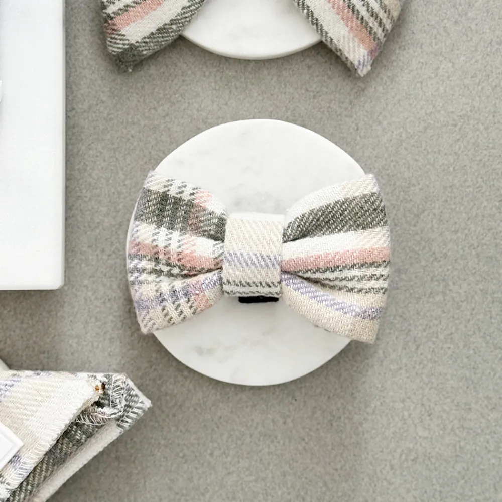 Cocopup Bow Ties-Spring Plaid Bow Tie