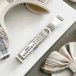 Cocopup Collars | Puppy Leads & Collars-Spring Plaid COLLAR