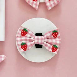 Cocopup Bow Ties-Strawberry Picnic Pup Bow Tie