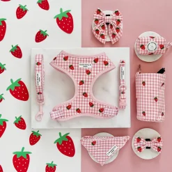 Cocopup Collars | Puppy Leads & Collars-Strawberry Picnic Pup COLLAR