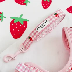Cocopup Leads-Strawberry Picnic Pup Lead