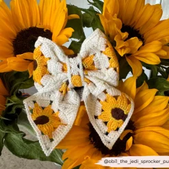 Cocopup Sailor Bow Ties-Sunflower Patch Sailor Bow Tie