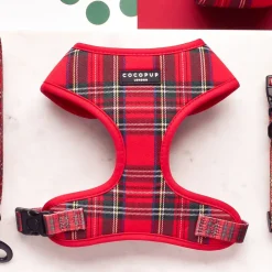 Cocopup Adjustable Neck Harnesses-Tartan Adjustable Neck HARNESS
