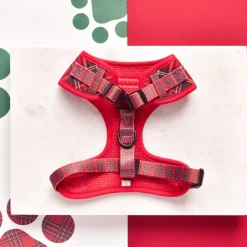 Cocopup Adjustable Neck Harnesses-Tartan Adjustable Neck HARNESS