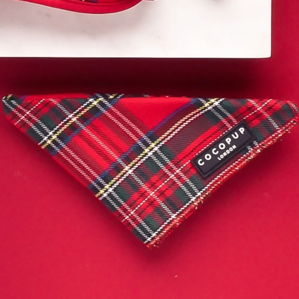 Cocopup Bandanas-Tartan Bandana