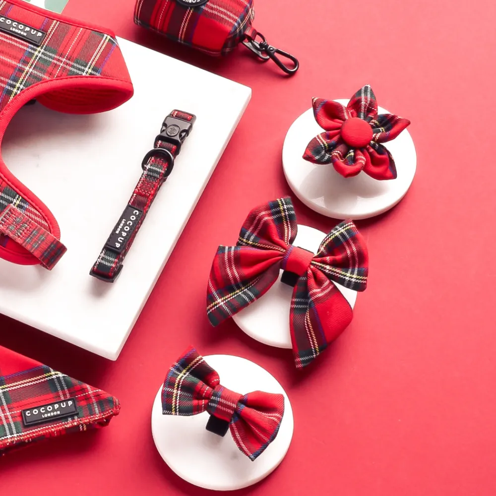 Cocopup Collar Flowers-Tartan Collar Flower