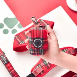 Cocopup Poop Bag Holders | Poop Bag Holders-Tartan Poop Bag Holder