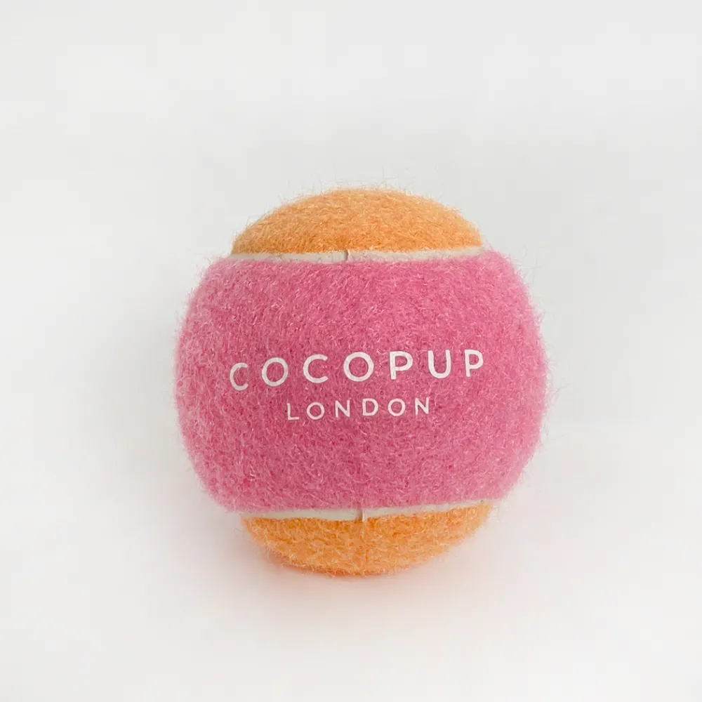 Cocopup Rucksack Accessories | Tennis Balls-Tennis Ball - Pink & Orange