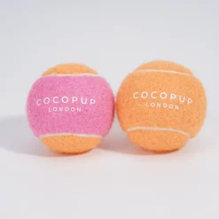 Cocopup Rucksack Accessories | Tennis Balls-Tennis Ball - Pink & Orange