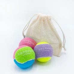 Cocopup Tennis Balls | Tennis Balls 🎾-Tennis Ball Bundle - Bold & Bright, Lilac & Yellow, Pink & Blue