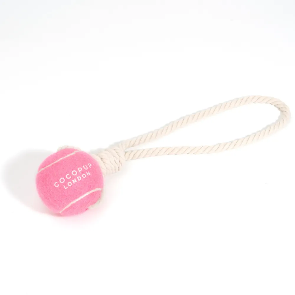 Cocopup Tennis Balls | Tennis Balls ðū-Tennis Ball Rope Toy Bundle