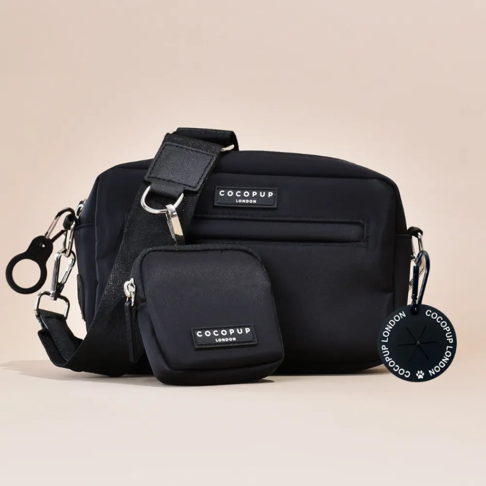 Cocopup Classic Bag Bundles-The Everything Dog Walking Bag Bundle - Black