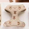 Cocopup Adjustable Neck Harnesses-Theo Embroidered Teddy Adjustable Neck HARNESS