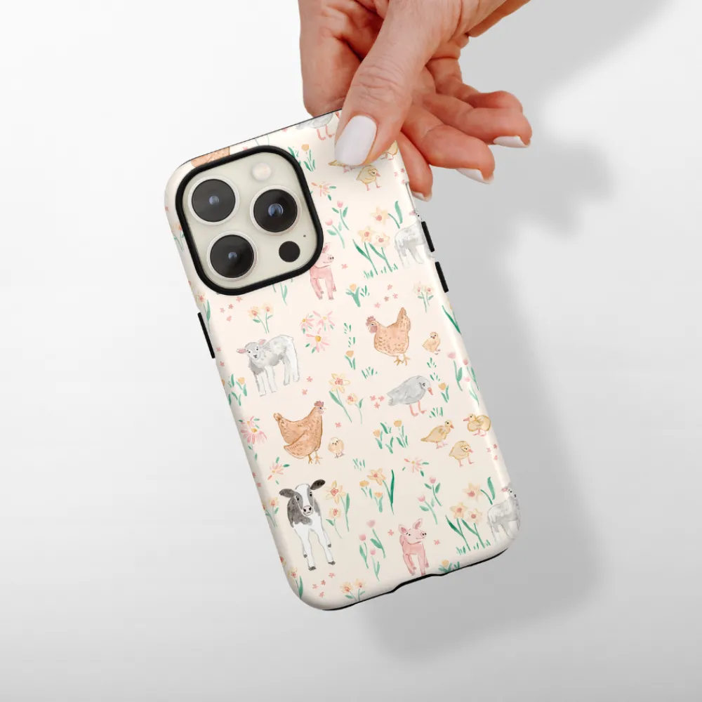 Cocopup Tough Phone Cases-Tough Phone Case - Farmyard Friends