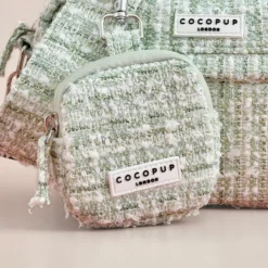 Cocopup Treat Pouches-Treat Pouch - Matcha Textured Tweed
