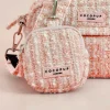 Cocopup Treat Pouches-Treat Pouch - Pink Textured Tweed
