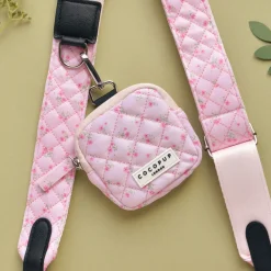 Cocopup Treat Pouches-Treat Pouch - Quilted Ditsy Floral Pink