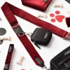 Cocopup Bag Straps-Velvet Bag Strap - Berry Red